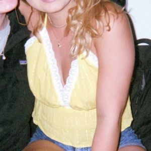 Yellow Halter Top